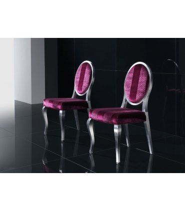 Silla Clásica Plata Anna