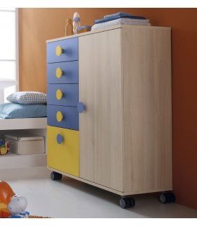 Mueble auxiliar infantil Becky en Ámbar Muebles