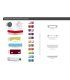 Cuna de Bebé con cajones Doris en Ámbar Muebles