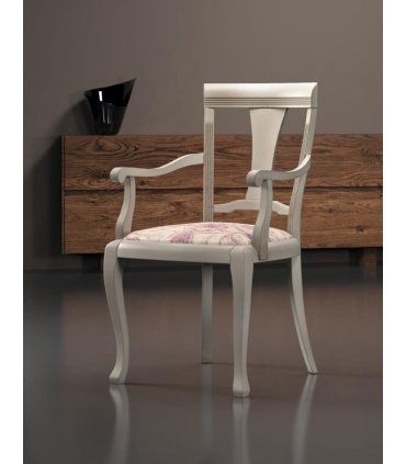 Sillón de comedor clásico Zeneta