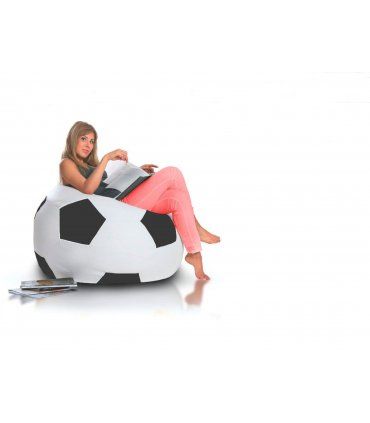 Pouf juvenil balón fútbol en Ámbar Muebles