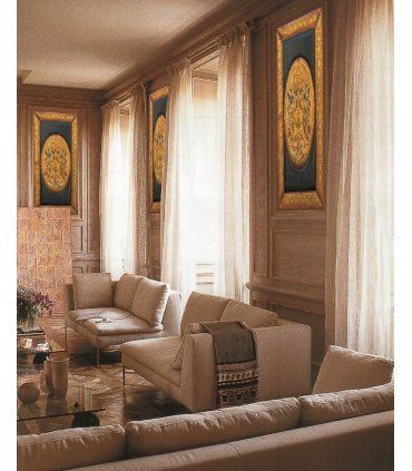 Cuadro Panel de Cordobán Victoria en Ámbar Muebles