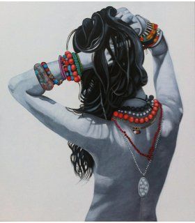 Cuadro original Mujer sensual