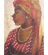 Cuadro original Mujer africana