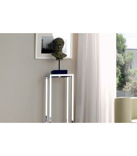 Pedestal moderno acero Eiros