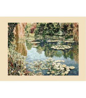 Tapiz Lago Giverny