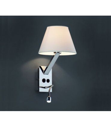 Aplique moderno San Remo pantalla blanca