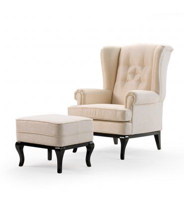 Taburete clásico Lento y sillón