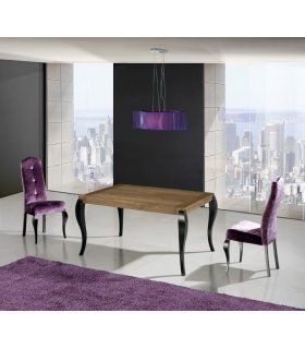 Mesa de comedor extensible Miranda