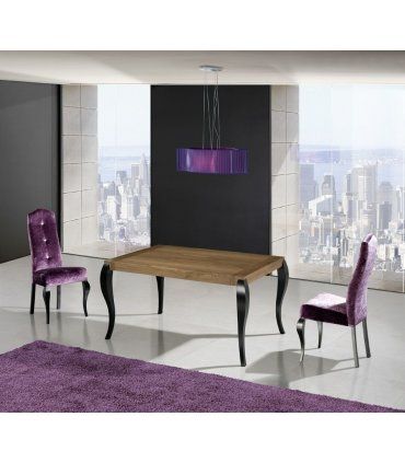 Mesa de comedor extensible Miranda