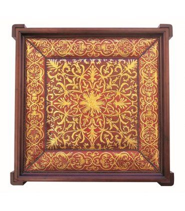 Mesa de Cordobán Jebel de Lujo y Artesanía Pura en Ámbar Muebles