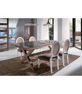 Comedor rústico Neri en Ámbar Muebles