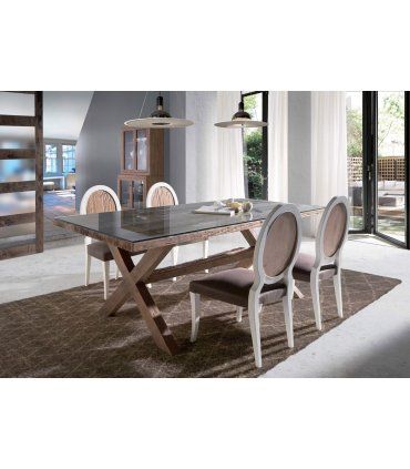 Comedor rústico Neri en Ámbar Muebles