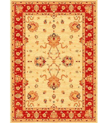 Alfombra de lana clásica Fenix 500 beige