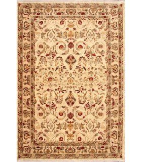 Alfombra de lana clásica Fenix 505 beige