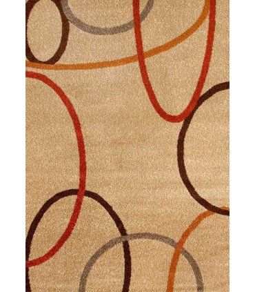 Alfombra moderna Frisse J10 beige