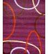 Alfombra moderna Frisse J10 lila