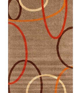 Alfombra moderna Frisse J10 castor