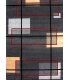 Alfombra moderna Frisse J17 gris oscuro