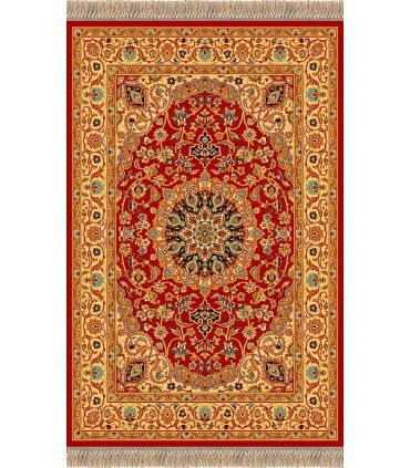 Alfombra lana clásica Persia 813 granate