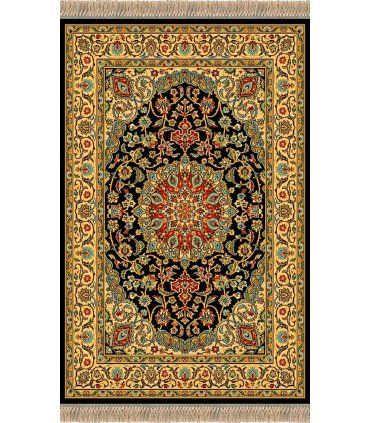 Alfombra lana clásica Persia 813 marino