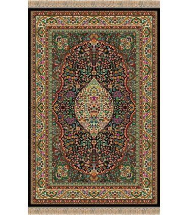 Alfombra de lana clásica Persia 820 marino