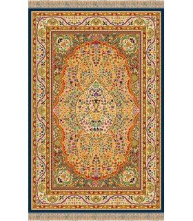 Alfombra de lana clásica Persia 820 azul