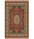 Alfombra de lana clásica Persia 820 granate