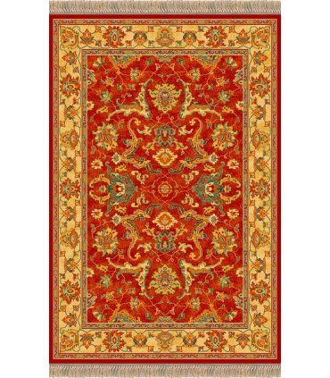 Alfombra clásica de lana Persia 822 granate