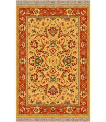 Alfombra clásica de lana Persia 822 oro