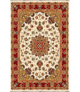 Alfombra clásica de lana Persia 872 beige
