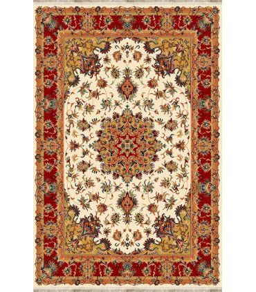 Alfombra clásica de lana Persia 872 beige