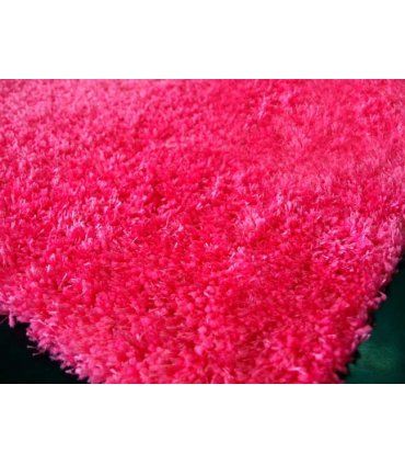 Alfombra moderna pelo largo Siena fucsia