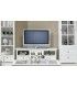 Mueble de Tv. clásico blanco Bari de Ámbar Muebles.