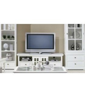 Mueble de Tv. clásico blanco Bari