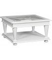 Mesa clásica de rincón blanca Bari