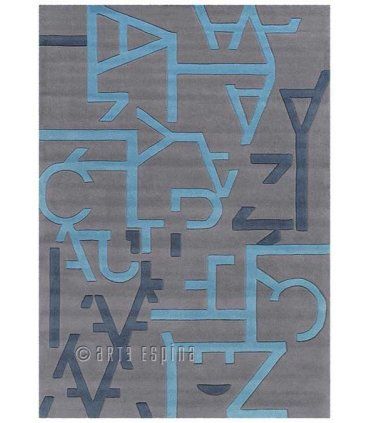 Alfombra moderna salón Lexis azul