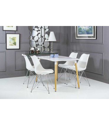 Comedor moderno blanco