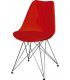 Silla moderna Karat rojo