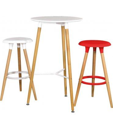 Mesa bar alta Trebol en Ámbar Muebles