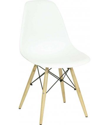 Silla moderna Sudoku blanca