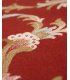Alfombra lana Primavera granate