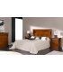 Mesita clásica 2 cajones Deal, dormitorio