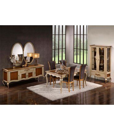 Mesa de comedor vintage Turgey, comedor