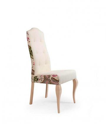 Silla tapizada de comedor Berón