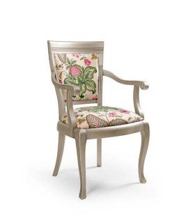 Silla con brazos clásica Alsina