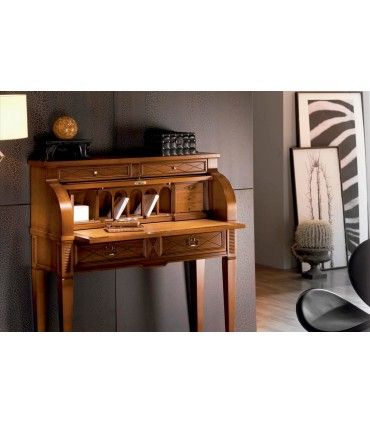 Detalle interior en cerezo
