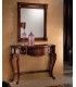 Mueble Consola Luis XV Nogal Glenda