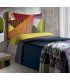 Cabecero tapizado patchwork Melsa