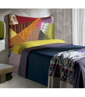 Cabecero tapizado patchwork Melsa